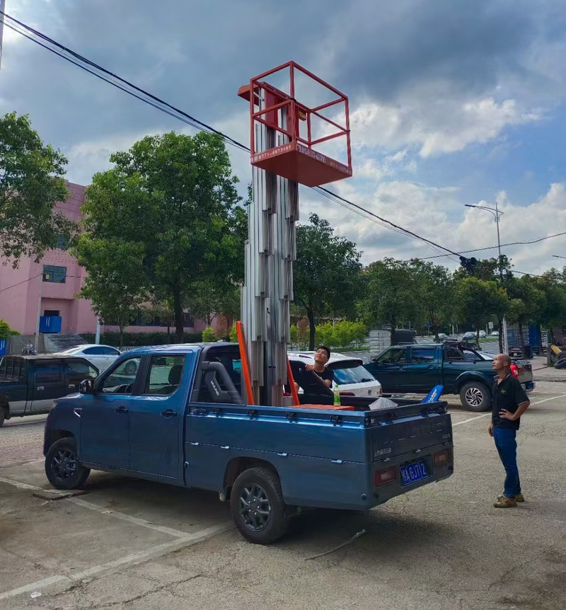 贺州车载铝合金式高空作业车